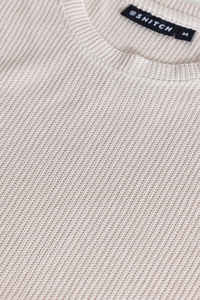 T-shirts en coton gaufré en gros, prix d'usine, services OEM, t-shirt gaufré décontracté - Product Image 3