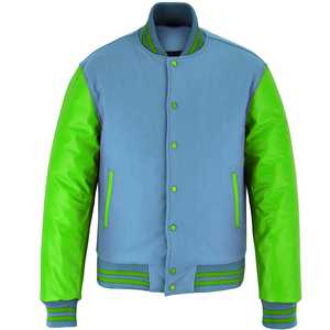 Chaqueta de invierno personalizada para hombre al por mayor, chaqueta universitaria personalizada con letras, para venta en línea a precio razonable - Product Image 1