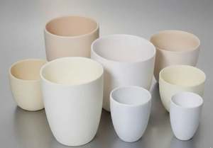 Creuset en céramique industriel de grande capacité, petit format pour tests en laboratoire, personnalisé par un fournisseur indien à bas prix - Product Image 2