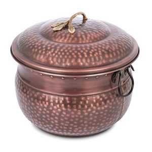 Pots à tuyaux d'arrosage de jardin de qualité supérieure, personnalisables, avec couvercles, design minimaliste et élégant, pots à tuyaux d'arrosage en métal - Product Image 1