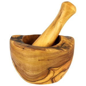 Eco-Friendly Wooden Spice <b>Grinder</b> & <b>Herb</b> Crusher Creative Acacia Wood Mortar and Pestle Set Garlic Smasher for Kitchen Decor - Product Image 5