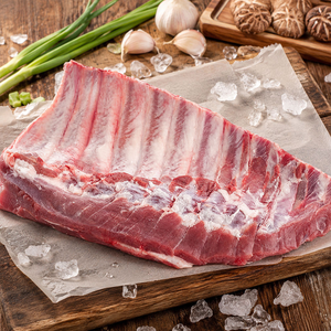 ซี่โครงหมูแช่แข็งคุณภาพสูง เนื้อหมูเนื้อแน่น ซัพพลายเออร์ขายส่งเนื้อหมูจำนวนมาก สำหรับร้านบาร์บีคิวและการส่งออก - Product Image 6