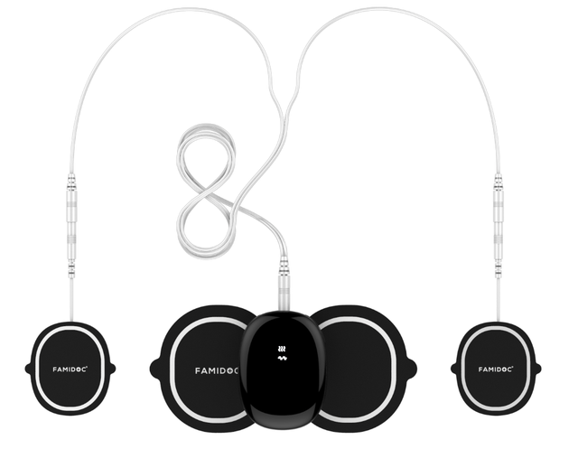 Wireless Portable Tens Unit Muscle Stimulator Heating Therapy Massager for Neck, Shoulder, Leg, Sciatica and Back Pain Relief
