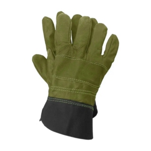 ถุงมือหนังวัวเกรดพรีเมียมจากแคนาดา สำหรับงานอุตสาหกรรม ป้องกันอันตราย ได้รับมาตรฐาน CE ป้องกันไฟ - Product Image 3