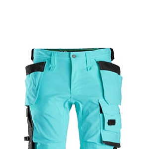Men's High Visibility Reflective <b>Work</b> Pants With Multiple Pockets Breathable Canvas Material Straight Fit Safety <b>Trousers</b> - Product Image 2