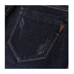 Latest Design 2026 Fashion High Waist Button up <b>Men</b> Solid Color <b>Jeans</b> in Different Sizes and Lengths for Sale OEM Service - Product Image 4
