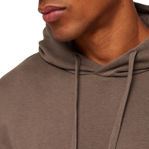 Sudadera con Capucha Extra Grande para Hombre, Color Marrón, Felpa Gruesa, Estilo Casual y Urbano - Product Image 5