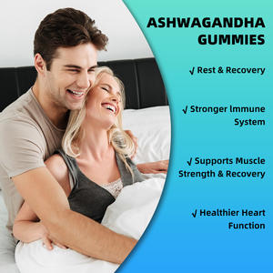 Gummies d'Ashwagandha OEM avec complexe de vitamine <span class=keywords><strong>B</strong></span> pour le stress et l'équilibre énergétique - Product Image 3