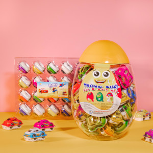 Divertidos Caramelos de Goma con Forma de Cubo de Dibujos Animados y Coches de Juguete en Caja con Sabor Dulce Suave para Niños, Hechos en Vietnam - Product Image 3