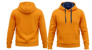 เสื้อฮู้ดดี้ผู้ชายแบบสั่งทำพิเศษ ทรงโอเวอร์ไซส์ ผ้าฝ้ายออร์แกนิค 100% ระบายอากาศได้ดี เนื้อผ้าฟลีซหนานุ่ม เป็นมิตรต่อสิ่งแวดล้อม - Product Image 4