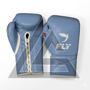 Fabrication en usine de gants de boxe sur mesure, 100% cuir véritable, professionnels, pour adultes. - Product Image 4