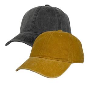 8D Washed cotton work cap ure cotton baseball cap used denim duckbill cap - Product Image 1