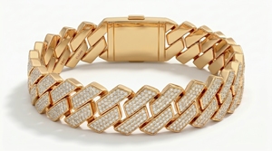 Pulsera de Diamantes de Corte Brillante Redondo, Clásica para Mujer, Unisex, Diamantes Naturales y Cultivados en Laboratorio - Product Image 2