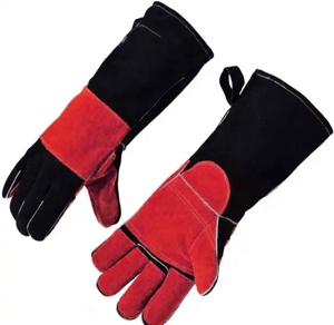 Guantes de Trabajo de Cuero Reforzado de Alta Calidad, Resistentes, para Soldadura, Protección Industrial - Product Image 5