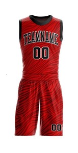 Conjuntos de Camisetas y Pantalones Cortos de Baloncesto Deportivos Reversibles Personalizados para Adultos, Venta al Por Mayor, Último Modelo, Alta Calidad, 100% Poliéster Antibacteriano - Product Image 5