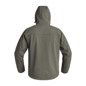 Chaqueta de senderismo resistente al viento para mujer, fabricada con tejido de punto laminado, para compradores de ropa promocional al por mayor - Product Image 5