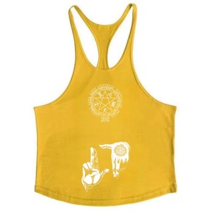 Débardeur graphique personnalisé pour homme – Vêtement de plage estival sans manches en jersey de coton respirant – Gilet décontracté – Fabricant - Product Image 1