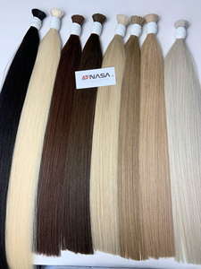 Prix usine extensions de cheveux en vrac vietnamien brut super double dessiné 100 grammes 60 cm toutes les couleurs - Product Image 2