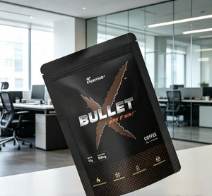 กาแฟสำเร็จรูป EVERFOOD Bullet X 75 กรัม ผสมแอล-คาร์นิทีน 500 มก. ต่อหนึ่งหน่วยบริโภค รสขม มีคาเฟอีน ช่วยเผาผลาญไขมัน - Product Image 1