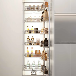 Juego de Muebles de Cocina Modulares de PVC Brillante con Diseño Europeo Personalizado JY Project, Estructura de MDF de Alta Calidad, Puertas Modernas de HPL/HPDL - Product Image 6