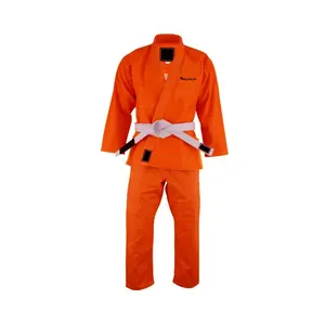 Professional Plain Jiu Jitsu Orange Gi / Bjj kimono / BJJ Gis Custom Bjj Gi Purple for Men brazilian jiujitsu Uniform