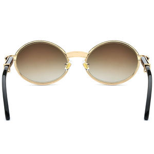 Gafas de Sol Redondas de Moissanita, Estilo Hip Hop, Lujosas y Brillantes, Montura de Cristal Personalizada, Gafas de Moda al por Mayor - Product Image 2