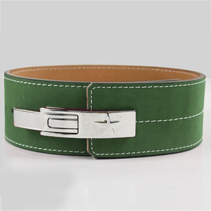 Ceinture de musculation en cuir personnalisée avec levier, soutien dorsal pour la musculation et le fitness, OEM ODM, vente en gros - Product Image 4