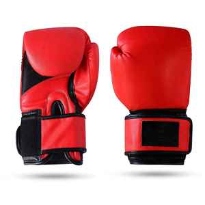 Guantes de boxeo sintéticos resistentes a desgarros para una durabilidad prolongada y práctica de golpeo a alta velocidad en gimnasios profesionales. - Product Image 6
