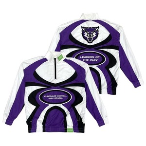 OEM Windbreaker Set Custom Logo Windbreaker <b>Tracksuit</b> Oversized Streetwear Windbreaker <b>Tracksuit</b> Color Block Nylon Jacket & Pant - Product Image 2