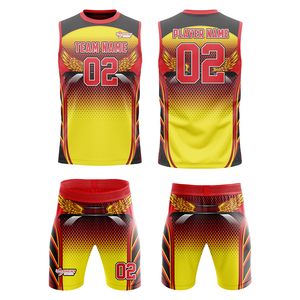 OEM <b>Compression</b> Uniform 7 on 7 Games 7v7 Football Sublimated Uniform Hooded 7v7 Uniform Jersey and Shorts 7V7 - Product Image 1