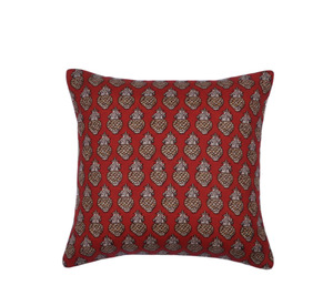 Housse de coussin lavable en coton 100% écologique, faite à la main en Inde, couleur bleu uni moderne, pour canapé, décoration de chambre, oreillers, hôpital - Product Image 1
