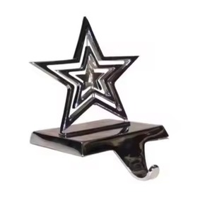 Premium <b>Christmas</b> <b>Stocking</b> Hook Decorative Metal Accent for Seasonal Displays - Product Image 6