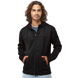 Custom Men's Winter Full <b>Zip</b> <b>Hooded</b> Sweatshirt Cotton Blend Fleece Digital Printing Soft Fabric OEM ODM Clothing Manufacturer - Product Image 1