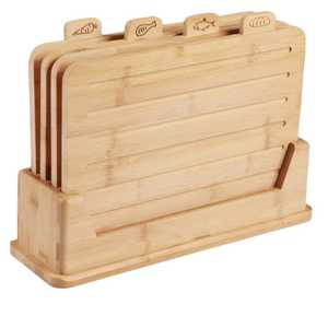 Planche à découper en bois d'acacia à grain transversal, bloc de boucher robuste avec rainure pour les jus, planche à découper de cuisine pour viande - Product Image 5