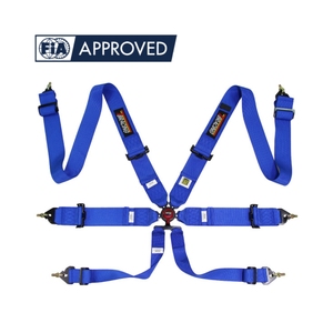 TBRACING ECO 6 Point FIA Racing Harness 8853 2016 Approved <b>Velcro</b> Shoulder Belts Custom Colors Taiwan Factory Supply - Product Image 2