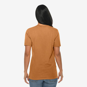 Camiseta de Verano Informal Personalizada para Mujer, Manga Corta, Tela de Jersey de Algodón, Corte Regular, Ecológica, Cómoda y Transpirable - Product Image 3