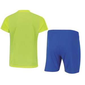 Conjunto de Uniforme de Tenis Sublimado Personalizado, Unisex, Manga Corta, Cuello Redondo, Absorbe la Humedad, Bloques de Color, Corte Atlético, Ropa Deportiva de Verano - Product Image 2