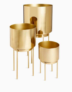 Jardinières en métal personnalisées, grands seaux à fleurs, fabricants de jardinières en fer élégantes pour la décoration intérieure et extérieure - Product Image 5