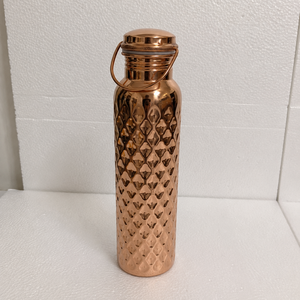 Pure Copper <b>Water</b> <b>Bottle</b> Leakproof Reusable Drinking <b>Bottle</b> with Carry Handle Ayurvedic Copper Drinkware for Wholesale <b>Bulk</b> - Product Image 2