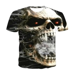 T-shirts décontractés pour hommes, coupe classique, respirants, à séchage rapide, en polyester/coton, avec logo personnalisé imprimé sur le devant - Product Image 5