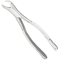 Forceps d'extraction des dents du bas (dents de sagesse) Fig. 79 Pinces chirurgicales dentaires manuelles pour molaires en acier inoxydable, instrument autoclavable