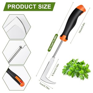Ensemble de 3 outils de désherbage en acier trempé - Outils de jardin en gros d'Inde - Product Image 6