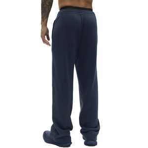 Premium Custom Men's Two-Piece Crew Neck Sweatshirt & Sweat pant Set Men French Terry Relaxed Streetwear OEM Private Label Supp - Product Image 6