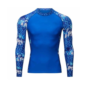 Maillot de bain anti-UV 100% polyester pour homme, vêtements de compression pour le sport en plein air, vêtements de cyclisme pour homme - Product Image 1