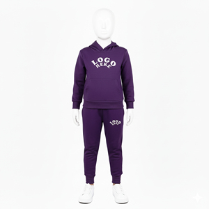 Children's Winter Plus Size Unisex <b>Black</b> Hooded Casual Breathable Lightweight Quick Dry Jogger <b>Tracksuit</b> Sets <b>Boys</b> - Product Image 6
