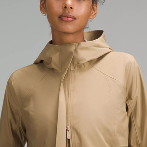 Waterproof Rain <b>Jacket</b> Lightweight Hooded Windproof Outdoor Hiking Camping Fishing Breathable Full Zip Custom OEM ODM Wholesale - Product Image 5