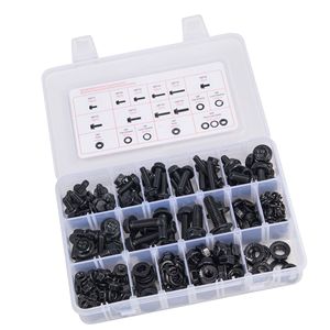 Kit Assortito di 280 Bulloni per Mobili, Viti Metriche, Rondelle Piatte in Acciaio Legato M6/M8/M10, Misure Multiple - Product Image 1