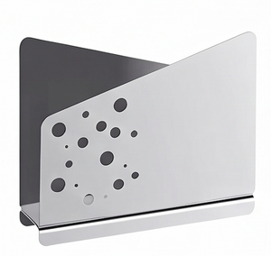 Elegante Porta Servilletas de Acero Inoxidable, Diseño de Primera Calidad, Perfecto para Decoración de Mesa de Comedor y Accesorio de Comedor Elegante - Product Image 1