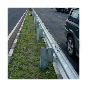 Barandilla de Seguridad Galvanizada para Carreteras, Barrera de Seguridad de Acero Anti-Impacto para Infraestructura Vial - Product Image 1