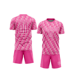 Tenue de football personnalisée pour homme, uniforme de sport respirant, maillot et short d'extérieur, impression couleur, nom de l'équipe avec logo personnalisé - Product Image 4